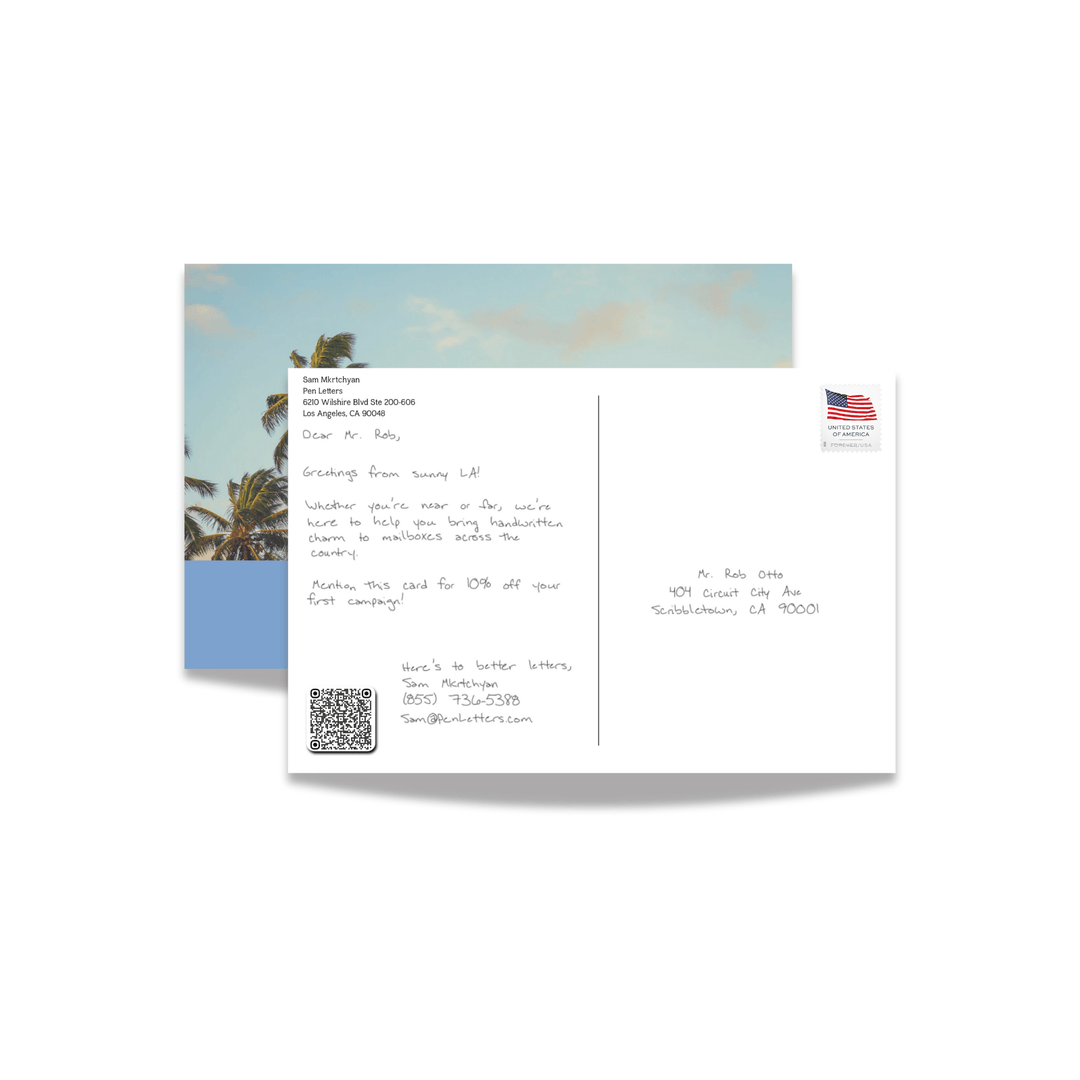 Jumbo Postcard